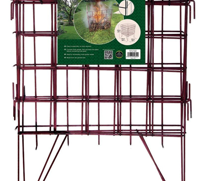 Garden Incinerator – Easy - to - Assemble Metal Burner for Garden Waste | Garland | Garden Incinerator | W0692 5031670506924 | AllotMate Essentials