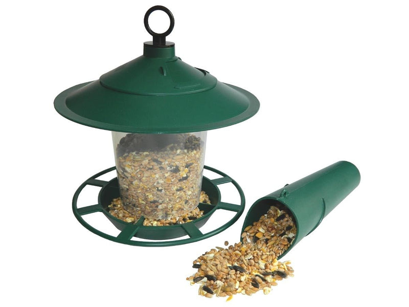 Lantern Bird Seed & Nut Feeder – Hanging Feeder for Wild Birds | Garland | Bird Feeder | W2074 5031670520746 | AllotMate Essentials