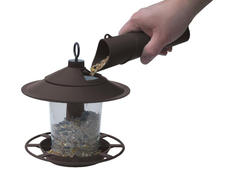 Lantern Bird Seed & Nut Feeder – Hanging Feeder for Wild Birds | Garland | Bird Feeder | W2075 5031670520753 | AllotMate Essentials