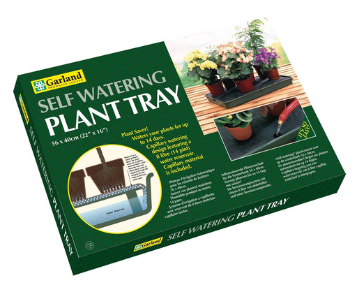 Large Self - Watering Plant Tray – Indoor or Greenhouse Use | Garland | Trays | G70 5031670001948 | AllotMate Essentials