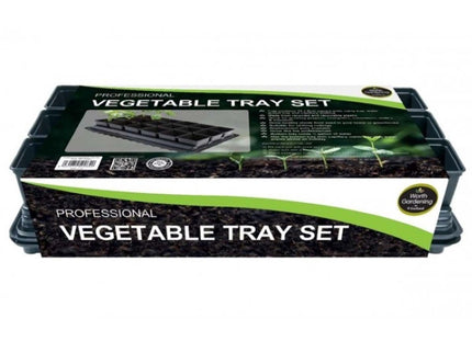 Professional Vegetable Tray Set – Recycled Plastic Propagation System | Garland | Unheated Propagation | W0064 5031670500649 | AllotMate Essentials