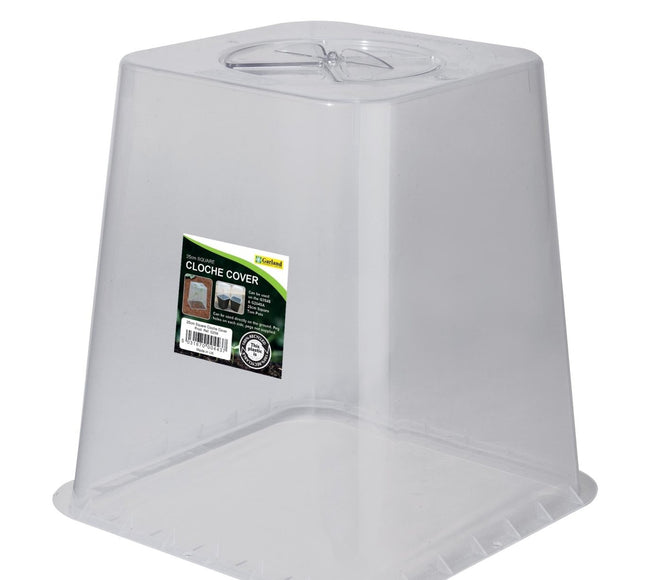 25cm Square Cloche Cover – Mini Greenhouse for Seedlings | Garland | Cloche | G258 5031670004437 | AllotMate Essentials
