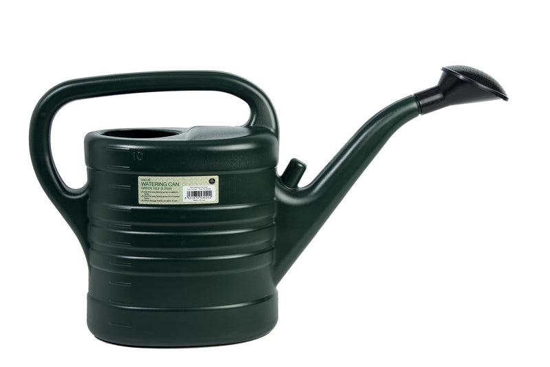 Value Watering Can – 10L Capacity in Red, Anthracite or Green | Garland | Watering Can | W3020 5031670530202 | AllotMate Essentials