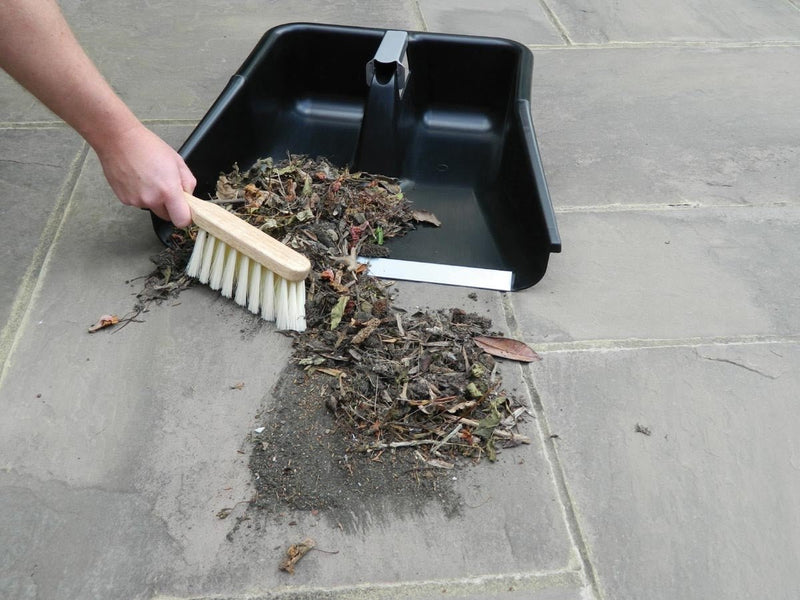 Jumbo Patio Pan & Brush Set – Heavy - Duty Outdoor Cleaning Duo | Garland | Pan & Brush | G205 5031670003881 | AllotMate Essentials