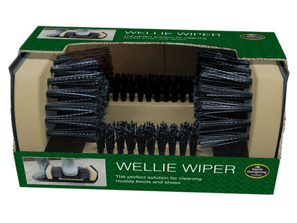 Wellie Wiper – Boot Scraper with Bristles | Keep Mud at the Door | Garland | Wellie Wiper | W0792 5031670507921 | AllotMate Essentials