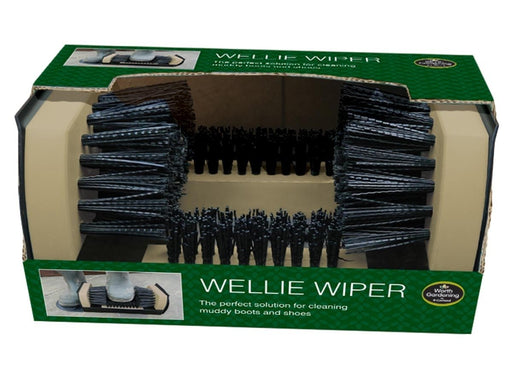 Wellie Wiper – Boot Scraper with Bristles | Keep Mud at the Door | Garland | Wellie Wiper | W0792 5031670507921 | AllotMate Essentials