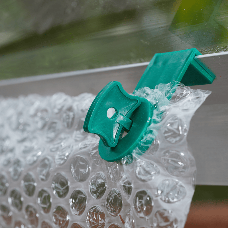 Greenhouse Corner FixClips 16 Pack, Aluminium Frame Clips for Shading Mesh and Insulation | Greenhouse accessories | 5050642070607 5050642070607 | AllotMate Essentials