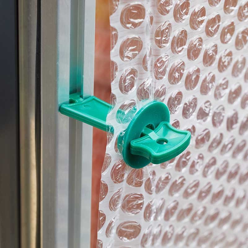 Greenhouse Extender FixClips 25 Pack, Aluminium Frame Insulation Clips 25mm Gap | Greenhouse Accessories | 5050642070591 5050642070591 | AllotMate Essentials