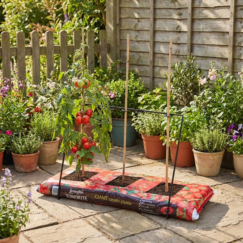 Grow Bag Frame – Support Frame for Tomatoes & Climbing Plants | Garland | Grow Bag Frame | W0458 5031670504586 | AllotMate Essentials