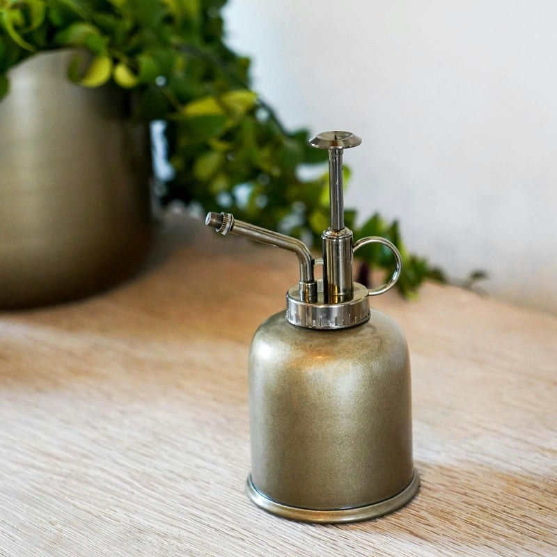 Ivyline Kew Plant Mister: Hand-Finished Metal Mister for Ferns, Orchids and Humidity-Loving Houseplants | Plant Mister | 5055352847686 5055352847686 | AllotMate Essentials
