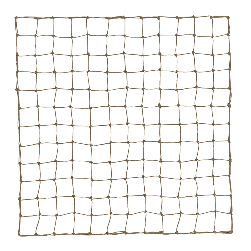 Jute Rope Net 180cm x 180cm, Natural Plant Support Netting for Climbing Plants | Plant Support Netting | 5031670505422 5031670505422 | AllotMate Essentials