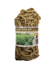 Jute Rope Net 180cm x 180cm, Natural Plant Support Netting for Climbing Plants | Plant Support Netting | 5031670505422 5031670505422 | AllotMate Essentials