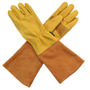 Long Leather Gardening Gauntlet for Pruning Roses and Brambles - The Noble Badger Evershot | Leather Gloves | NB1138855512  | AllotMate Essentials