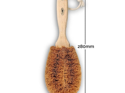 Gardener’s Brush – Natural Loofah & Coconut Fibre Scrubber | Eco - Friendly by LoofCo | Gardener's Brush | 5060175851284 | AllotMate Essentials