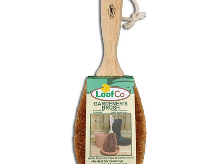 Gardener’s Brush – Natural Loofah & Coconut Fibre Scrubber | Eco - Friendly by LoofCo | Gardener's Brush | 5060175851284 | AllotMate Essentials