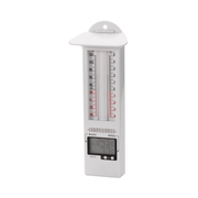 Max Min Thermometer with Analogue and Digital Display, Indoor and Greenhouse Temperature Monitor | Thermometer | 5050642070539 5050642070539 | AllotMate Essentials