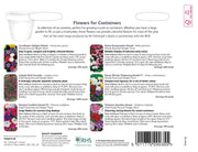 RHS Flowers for Containers – Patio & Balcony - Friendly Bloom Mix | Mr Fothergill’s | Flower Seeds | 29035 5011775290355 | AllotMate Essentials