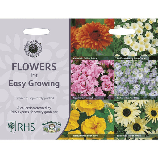 RHS Flowers for Easy Growing – Low Maintenance Flower Seeds | Mr Fothergill’s | Flower Seeds | 30099 5011775290386 | AllotMate Essentials