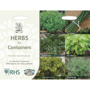 RHS Herbs for Containers – Grow Your Own Herb Seed Kit | Mr Fothergill’s | Herbs | 29855 5011775290430 | AllotMate Essentials