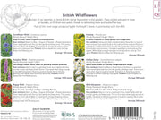 RHS British Wildflowers Seed Collection 6 Native Varieties | Flower Seeds | 5011775290423 5011775290423 | AllotMate Essentials