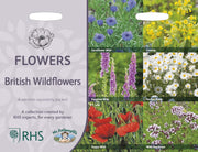 RHS British Wildflowers Seed Collection 6 Native Varieties | Flower Seeds | 5011775290423 5011775290423 | AllotMate Essentials