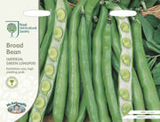 RHS Broad Bean Imperial Green Longpod Seeds | Vegetable Seeds | 18380 5011775273815 | AllotMate Essentials
