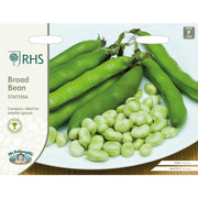 RHS Broad Bean Statissa 50 Seeds | Vegetable Seeds | 38221 5011775382210 | AllotMate Essentials