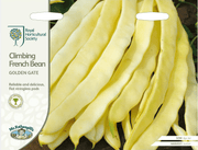 RHS Climbing French Bean Golden Gate Seeds | Vegetable Seeds | 24237 5.01178E+12 | AllotMate Essentials