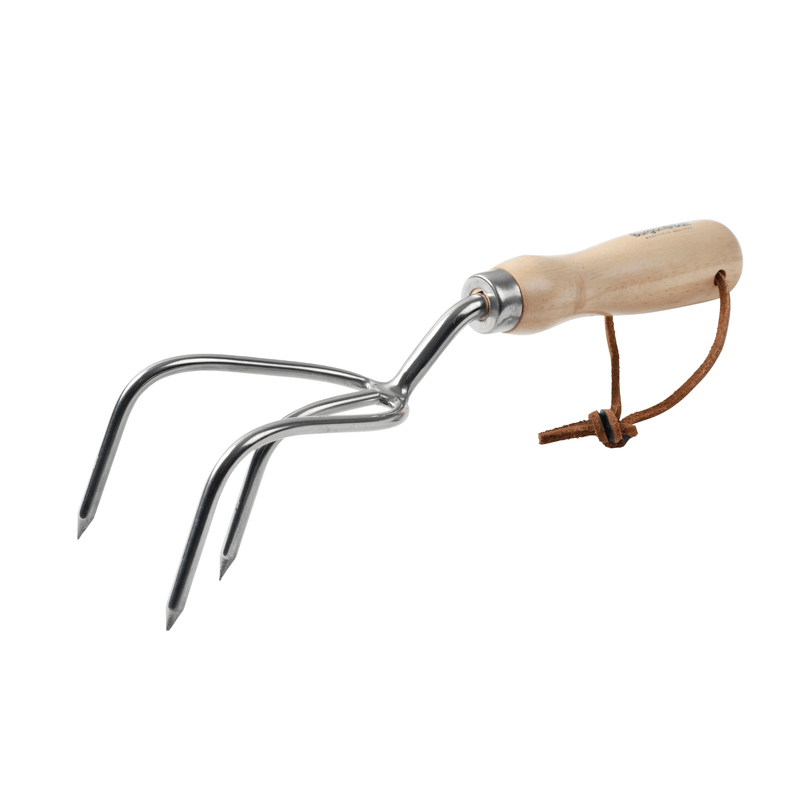 RHS Endorsed Stainless Steel Claw Cultivator by Burgon & Ball | Hand cultivator | GTH/SCCRHS 5019360008514 | AllotMate Essentials