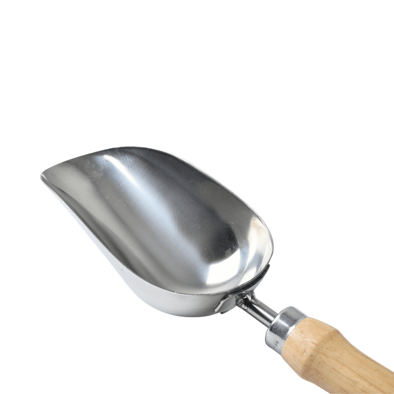 RHS Endorsed Stainless Steel Compost Scoop by Burgon & Ball | Compost Scoop | GTH/SCSRHS 5019360008422 | AllotMate Essentials