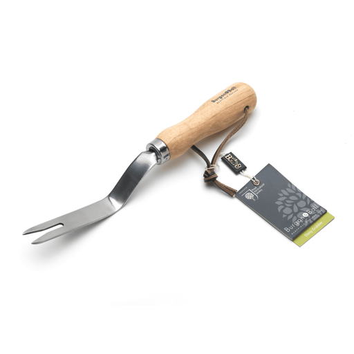 RHS Endorsed Stainless Steel Daisy Grubber by Burgon & Ball | Hand weeding tool | GTH/SDGRHS 5019360008477 | AllotMate Essentials