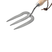RHS Endorsed Stainless Steel Hand Fork by Burgon & Ball | Hand fork | GTH/SHFRHS 5019360008484 | AllotMate Essentials