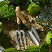 RHS Endorsed Stainless Steel Hand Fork by Burgon & Ball | Hand fork | GTH/SHFRHS 5019360008484 | AllotMate Essentials