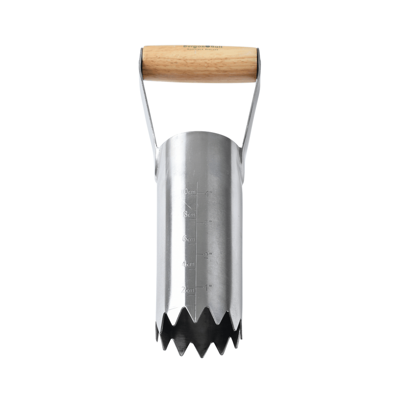 RHS Endorsed Stainless Steel Hand Held Bulb Planter by Burgon & Ball | Hand held bulb planter | GTH/SBPRHS 5019360008569 | AllotMate Essentials