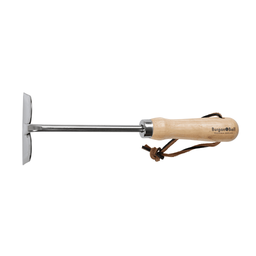 RHS Endorsed Stainless Steel Hand Hoe by Burgon & Ball | Hand hoe | GTH/SOHRHS 5019360008507 | AllotMate Essentials