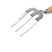 RHS Endorsed Stainless Steel Mid Handled Fork by Burgon & Ball | Mid handled hand fork | GTH/SHFMHRHS 5019360008590 | AllotMate Essentials