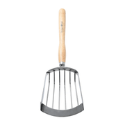 RHS Endorsed Stainless Steel Potato Harvesting Scoop by Burgon & Ball | Potato harvesting tool | GTH/POTSCOOPRHS 5019360008576 | AllotMate Essentials