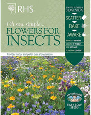 RHS Flowers For Insects Easy Sow Seeds 20g Box | Flower Seeds | 5011775335773 5011775335773 | AllotMate Essentials