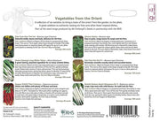 RHS Oriental Vegetables – Asian - Inspired Grow Your Own Kit | Mr Fothergill’s | Vegetable Seeds | 30613 5011775290485 | AllotMate Essentials