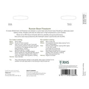 RHS Runner Bean Firestorm Seeds by Mr Fothergills | Vegetable Seeds | 18406 5011775273884 | AllotMate Essentials