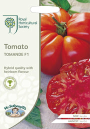 RHS TOMATO Tomande F1, 10 Seeds | Vegetable Seeds | 10181 5011775273778 | AllotMate Essentials
