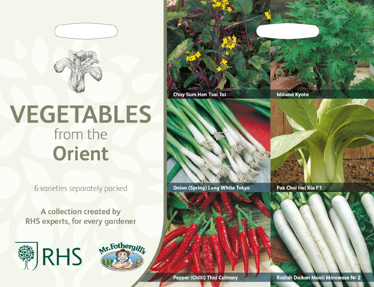 RHS Oriental Vegetables – Asian-Inspired Grow Your Own Kit | Mr ...