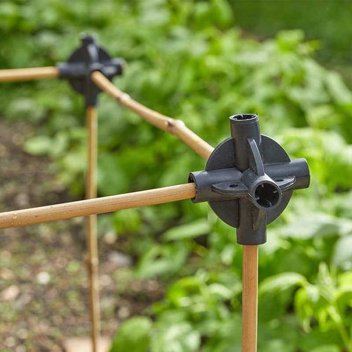 Smart Garden MultiJoint Cane Connectors 6 Pack, Plant Support Connectors for Cane Frames | Plant support connector | 8862001 5050642070669 | AllotMate Essentials