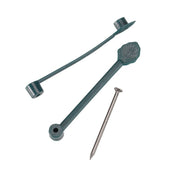 Smart Garden StemFix (10 Pack): Nail-In Plant Ties with Snap-Over Loop for Training Climbers on Fences, Sheds and Wooden Structures | Plant ties and supports | 5050642070928 5050642070928 | AllotMate Essentials