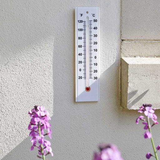 Smart Garden Wall Thermometer: Easy-Read °C and °F Thermometer for Greenhouses, Sheds, Polytunnels and Indoors | Thermometer | 5050642070515 5050642070515 | AllotMate Essentials