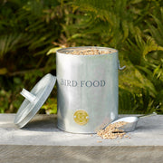 Sophie Conran Galvanized Bird Food Tin with Scoop | Bird food storage | 5019360012658 5019360012658 | AllotMate Essentials