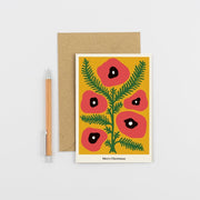 Studio Wald Christmas Plants Cards (Pack of 6): Six Botanical Christmas Card Designs on Thick Soft White Board, Boxed, Made in the UK | Christmas Cards | 5060918580648 5060918580648 | AllotMate Essentials