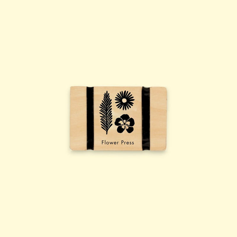 Studio Wald Pocket Flower Press Silhouette 12 x 8 cm | Flower Press Kit | WPPS 5060918580099 | AllotMate Essentials