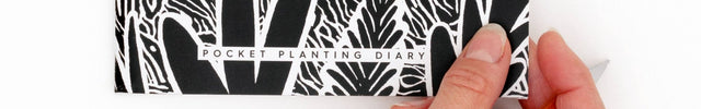Gardener’s Diary – Black & White Illustrated Journal | Studio Wald | Diary | WGDY | AllotMate Essentials