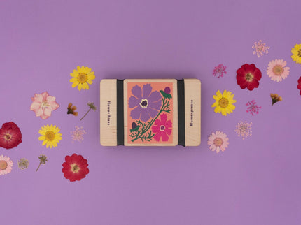 Pocket Flower Press – Cosmos Floral Design for Nature Pressing | Studio Wald | Flower Press Kit | BPPC | AllotMate Essentials